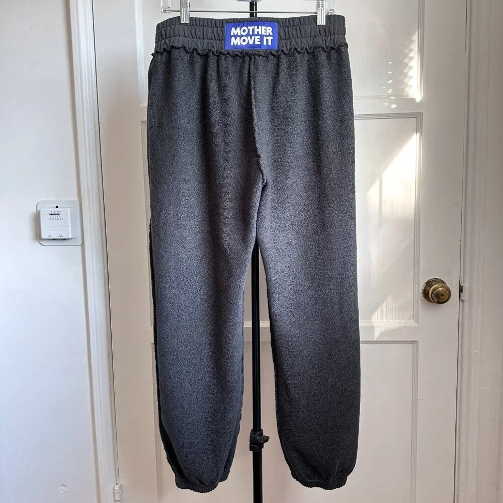 NWT MOTHER DENIM Women's Knock Out Ankle Pant Faded Black 100% Cotton L $188 - Picture 14 of 15